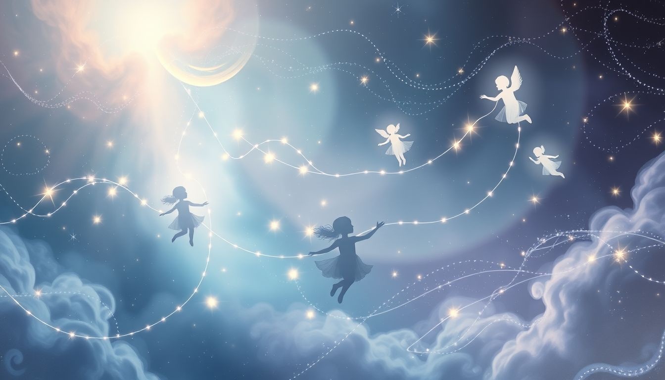 Dromen van kinderen symboliseren onschuld en nieuwe beginmogelijkheden.