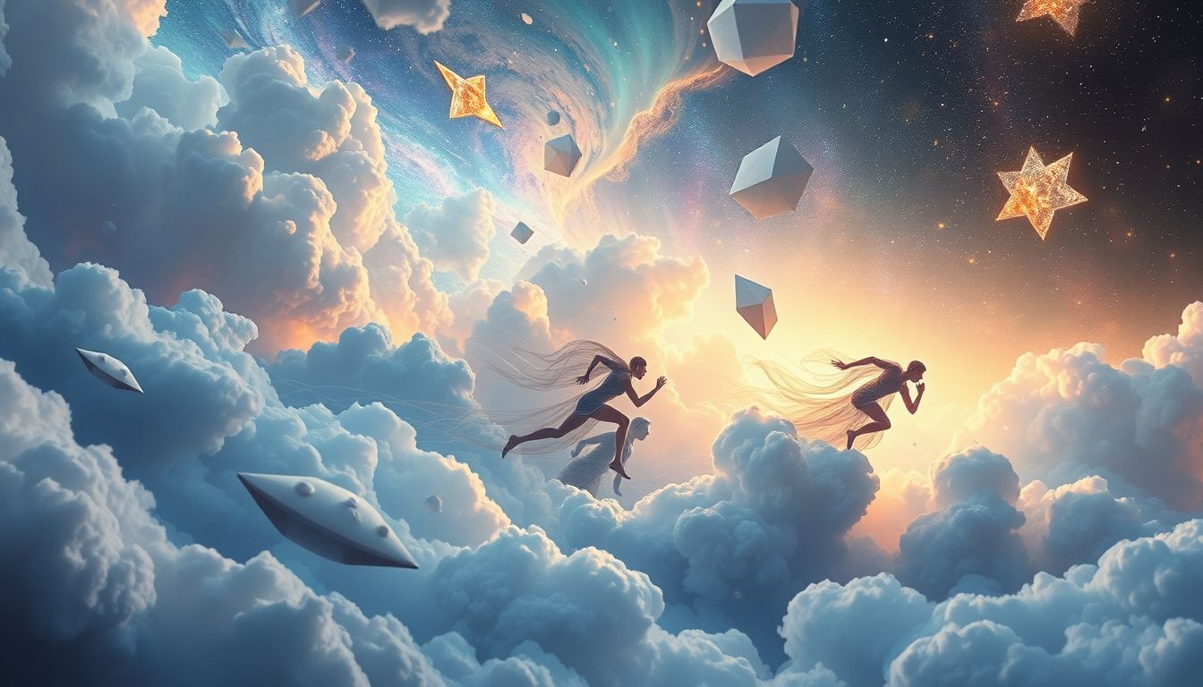 Een competitieve race droom symboliseert ambitie en persoonlijke groei.