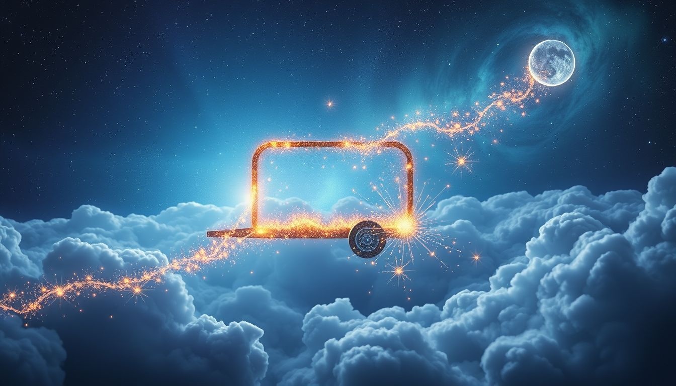 Een lege aanhangwagen symboliseert ruimte voor nieuwe mogelijkheden en groei.