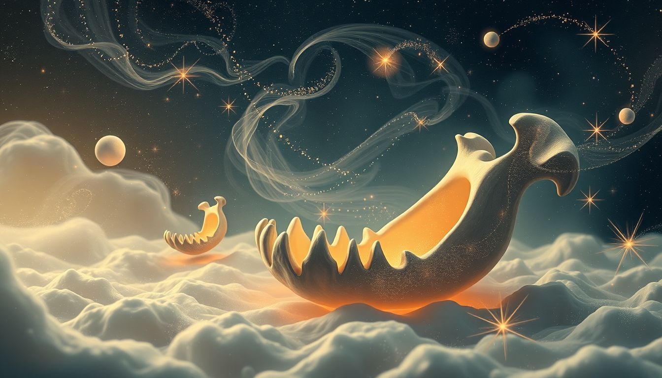 Dromen over kauwen reflecteren vaak innerlijke verwerking en emoties.