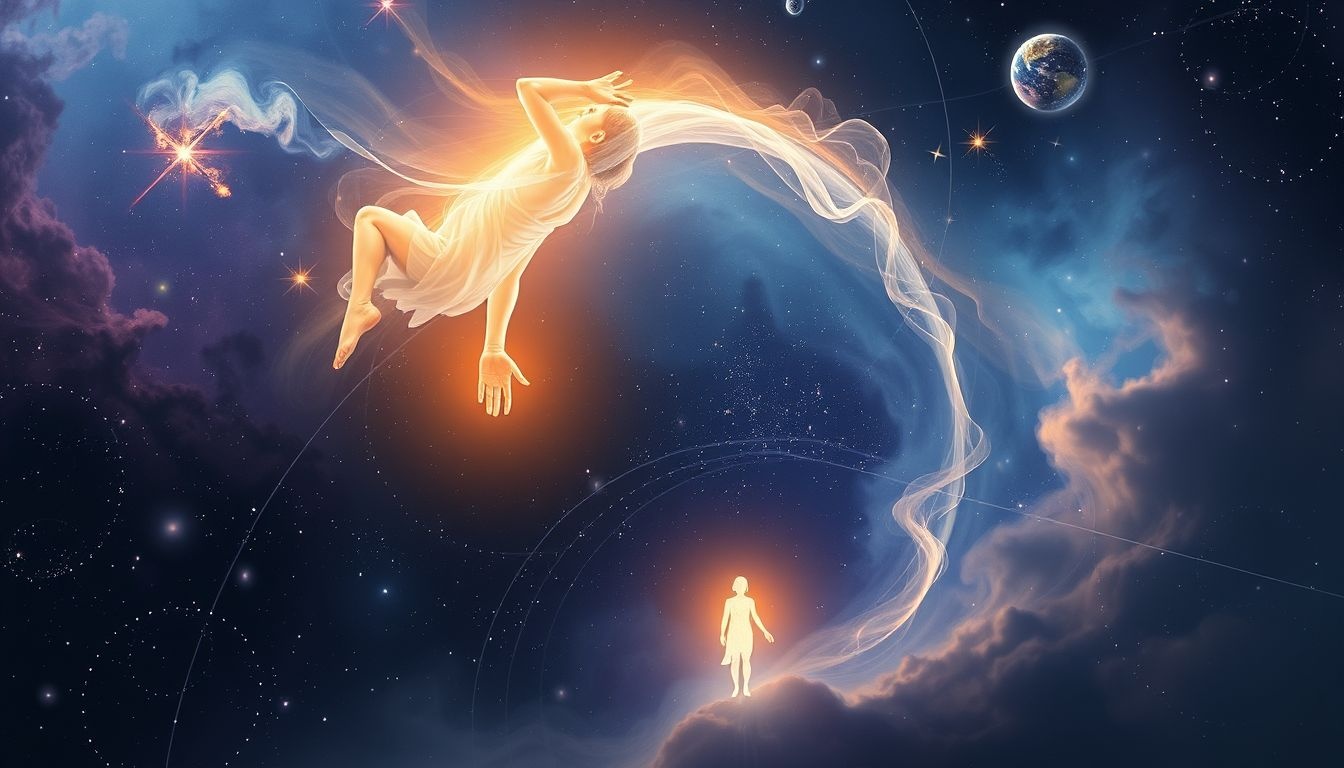 Springen om te redden symboliseert moed en onbaatzuchtige liefde.