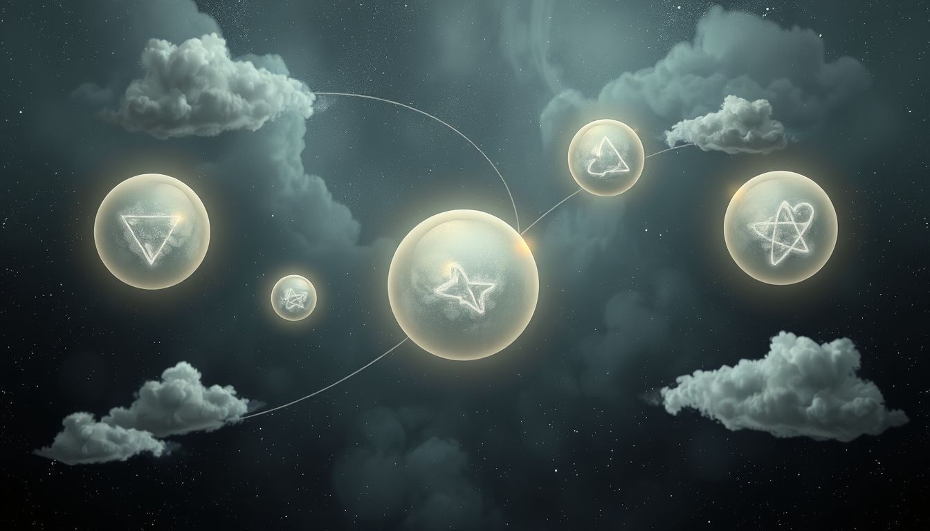 Grijze dromen symboliseren vaak onzekerheid en innerlijke reflectie.