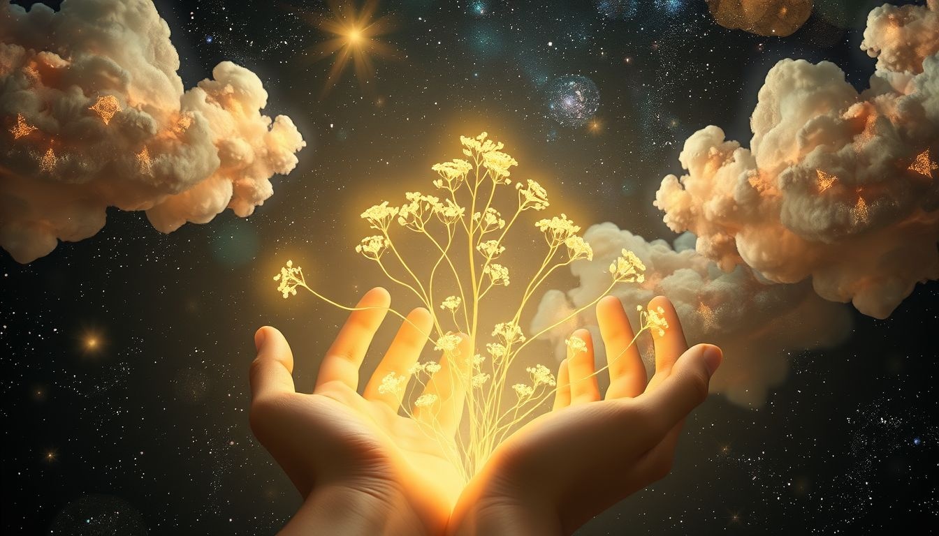 Alsem plukken in dromen symboliseert het loslaten van bitterheid.