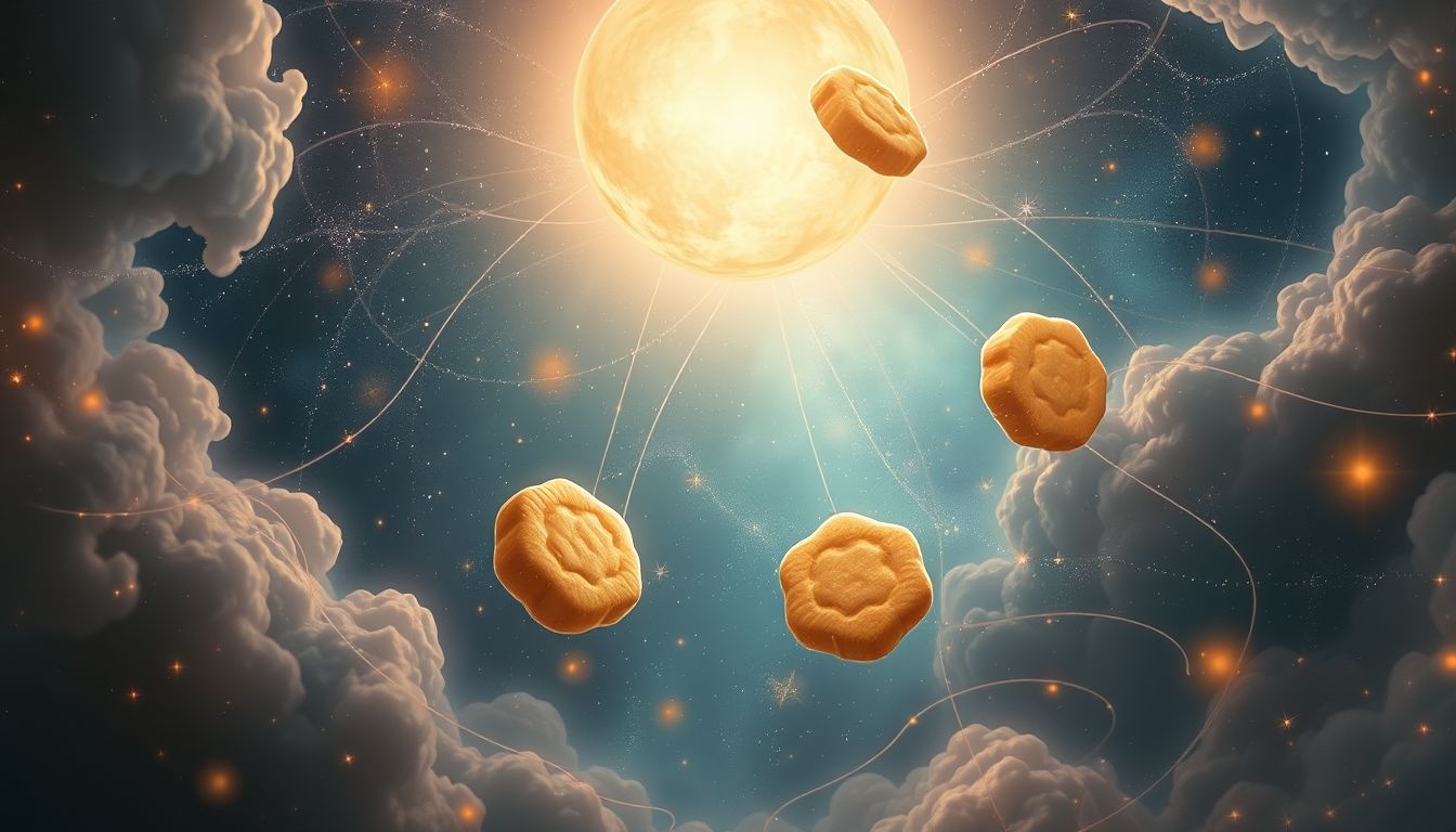 Koekjes symboliseren vaak comfort en nostalgie in persoonlijke dromen.