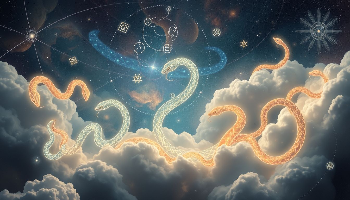 Slangendromen symboliseren cultureel uiteenlopende angsten en transformaties.