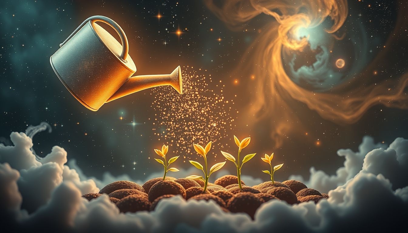 Dromen over een gieter symboliseren zorg en persoonlijke groei.