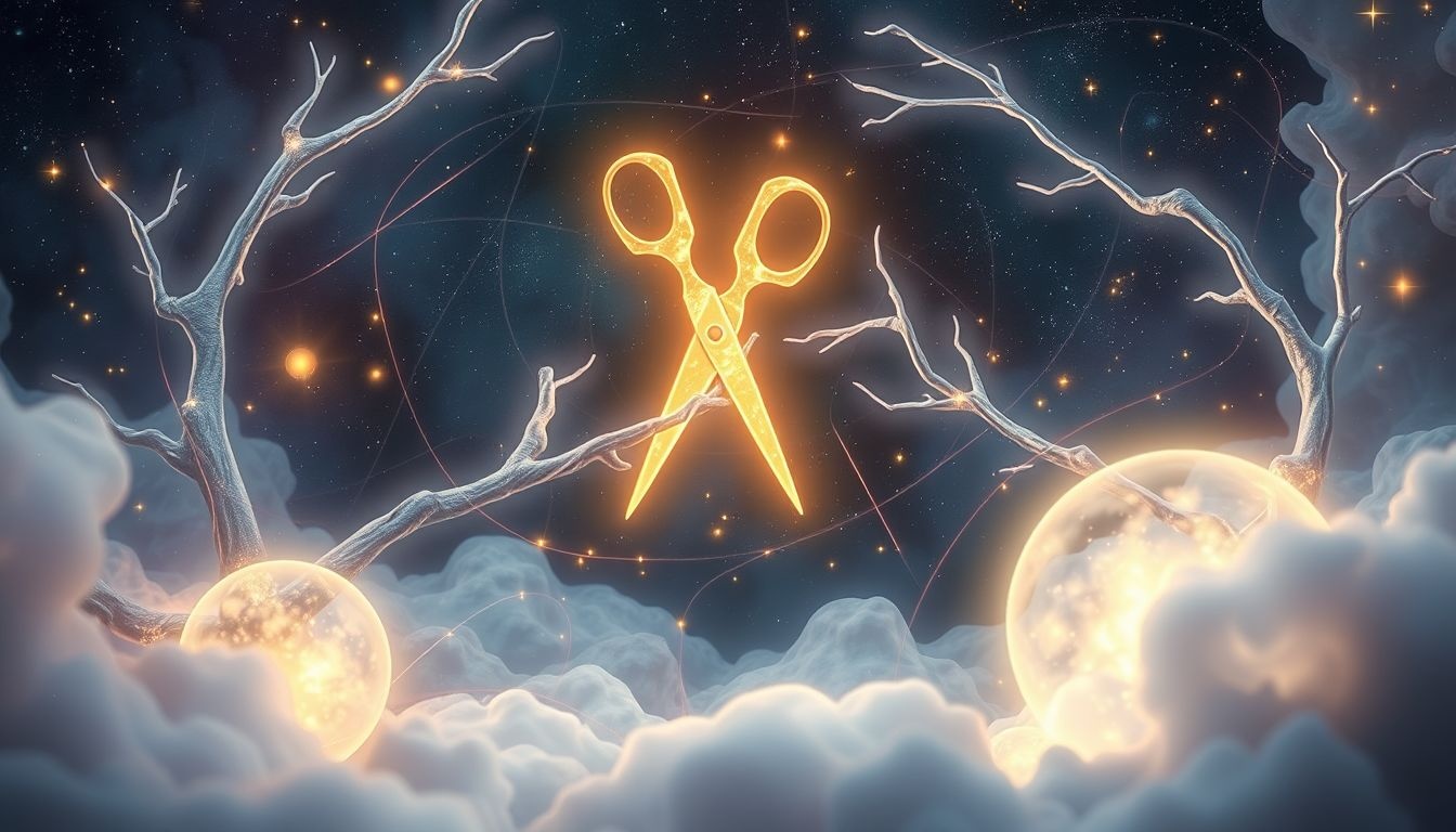 Een takkenschaar in je droom symboliseert het loslaten van ballast.