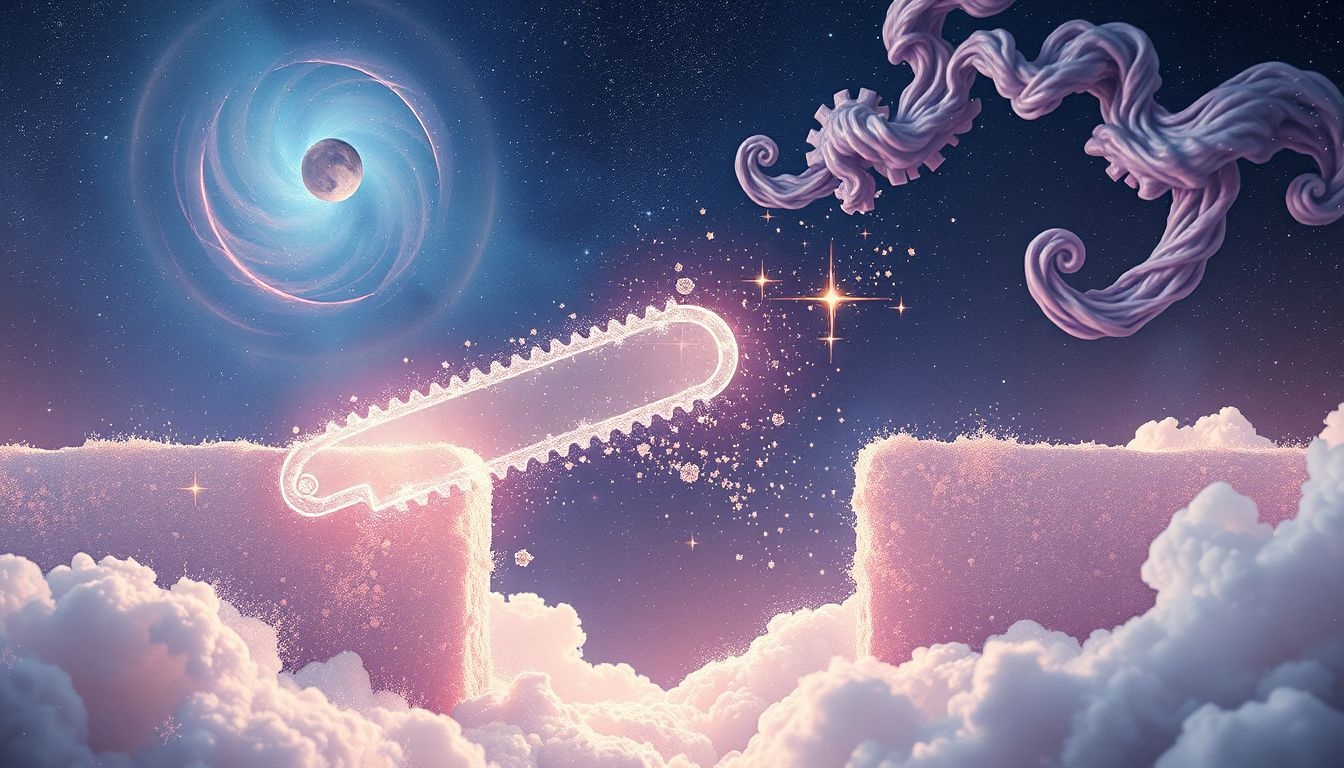 Een zaag symboliseert het doorbreken van blokkades en verandering.