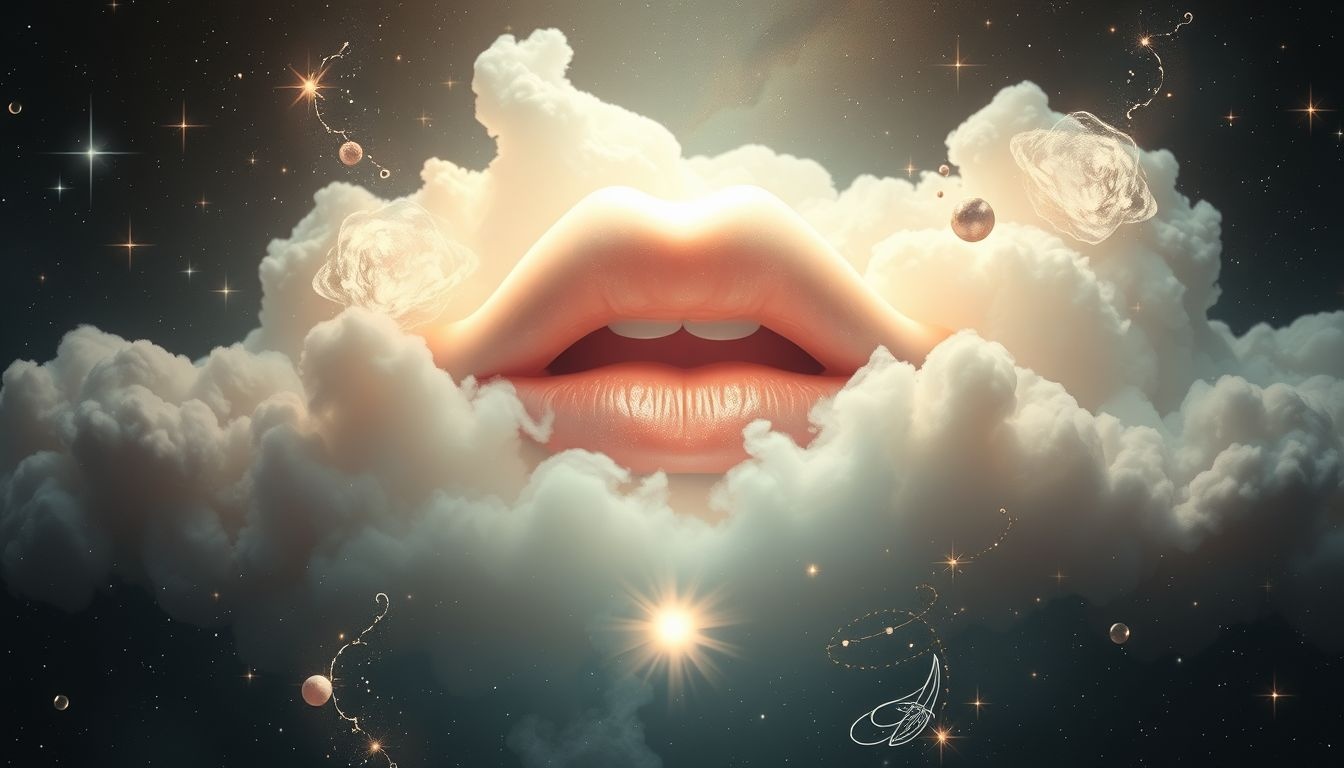 Bleke lippen in dromen wijzen vaak op verminderde energie.