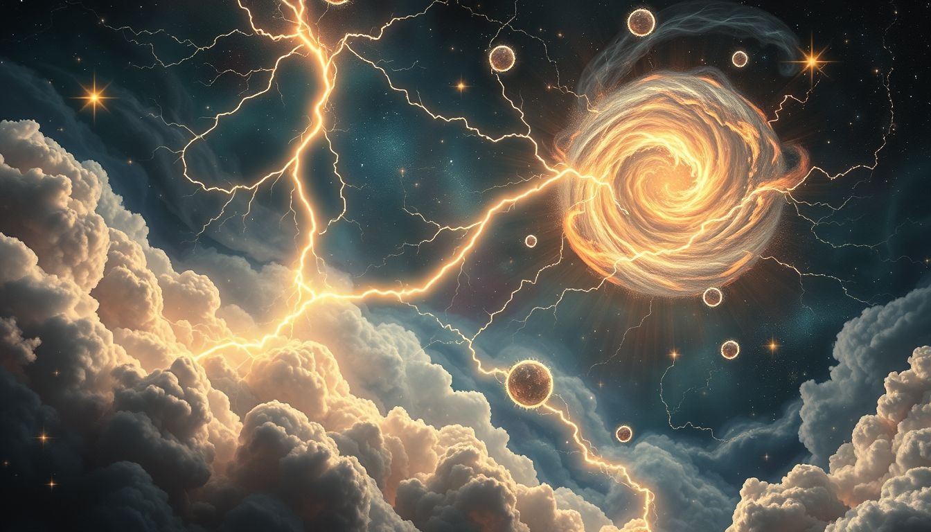 Dromen over bliksem symboliseren plotselinge inzichten en snelle veranderingen.