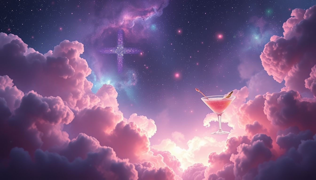 Dromen over cocktails symboliseren vaak gemengde emoties en spijtgevoelens.