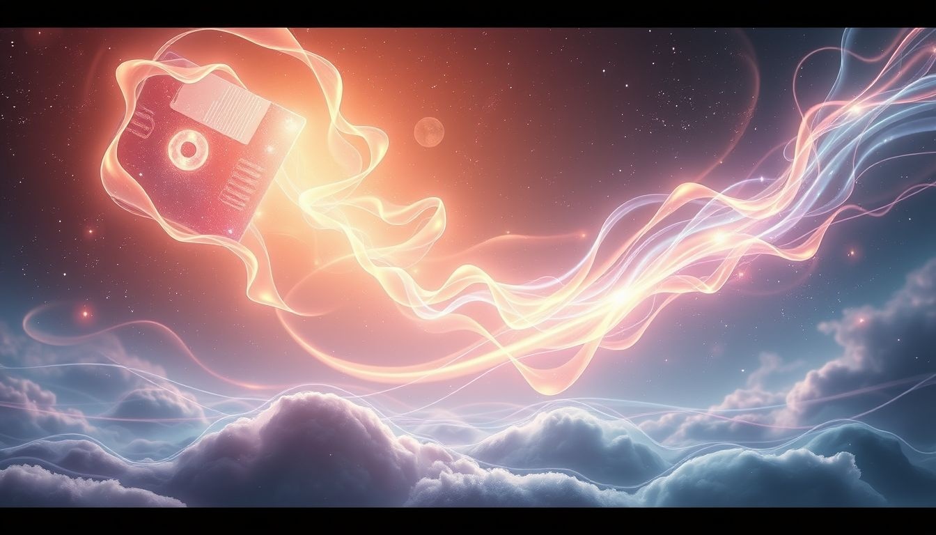 Dromen over een diskette symboliseren vaak vergeten herinneringen of kennis.