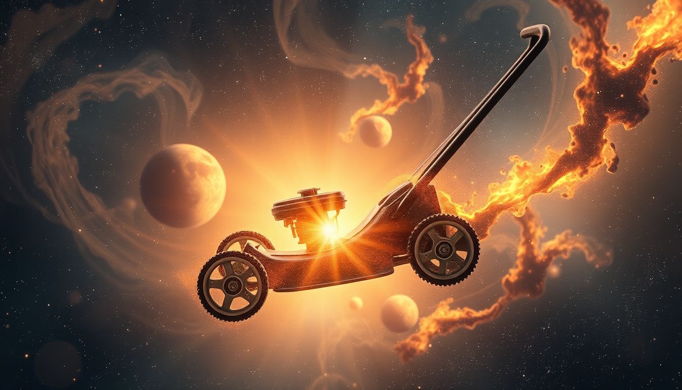 Dromen over grasmaaier symboliseert controle en persoonlijke groei.