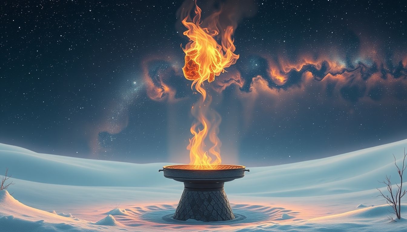 Dromen over grillen in winter symboliseren warmte zoeken tijdens koude perioden.