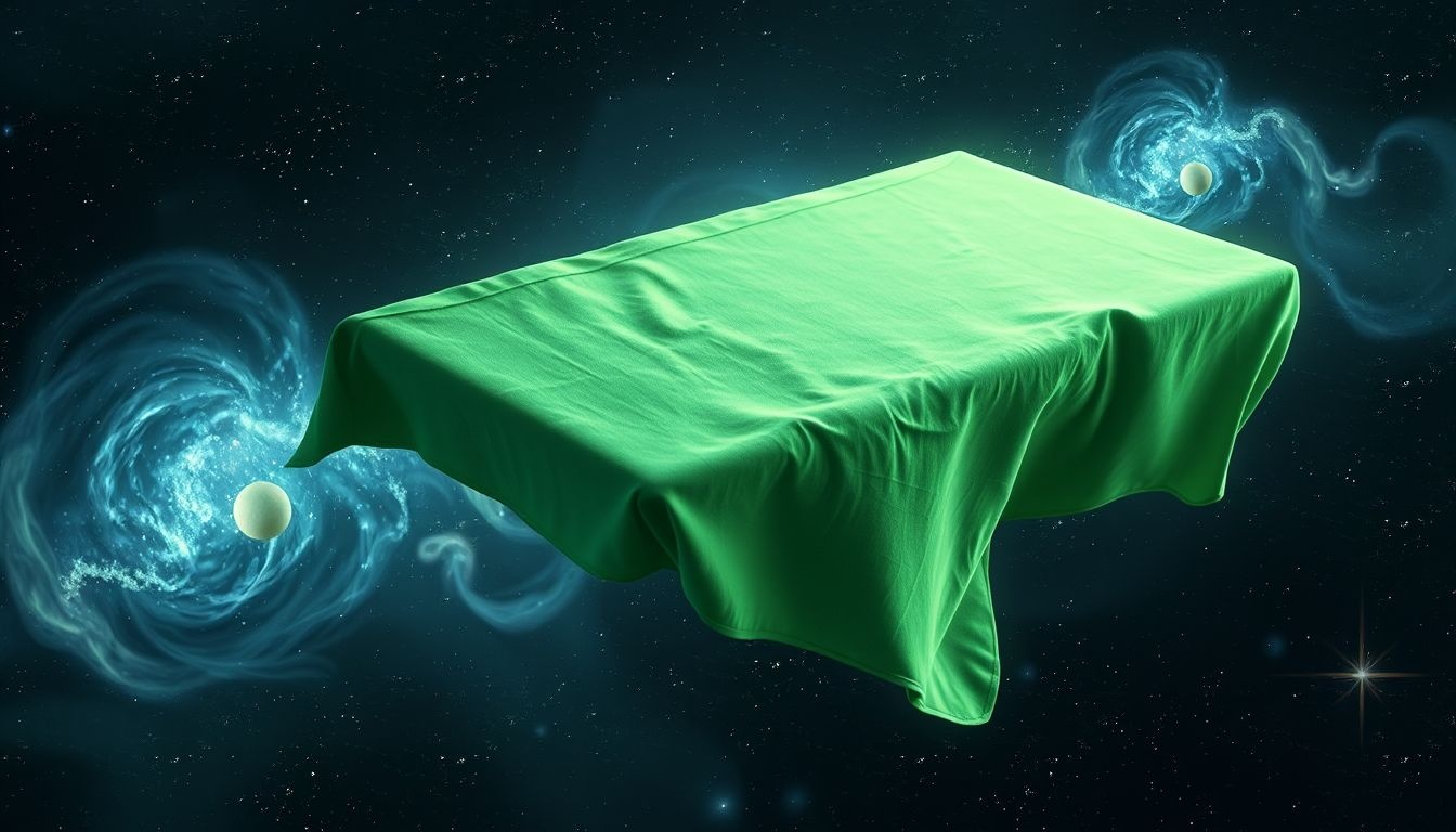 Dromen over groen biljartlaken symboliseert nieuwe kansen en groei.