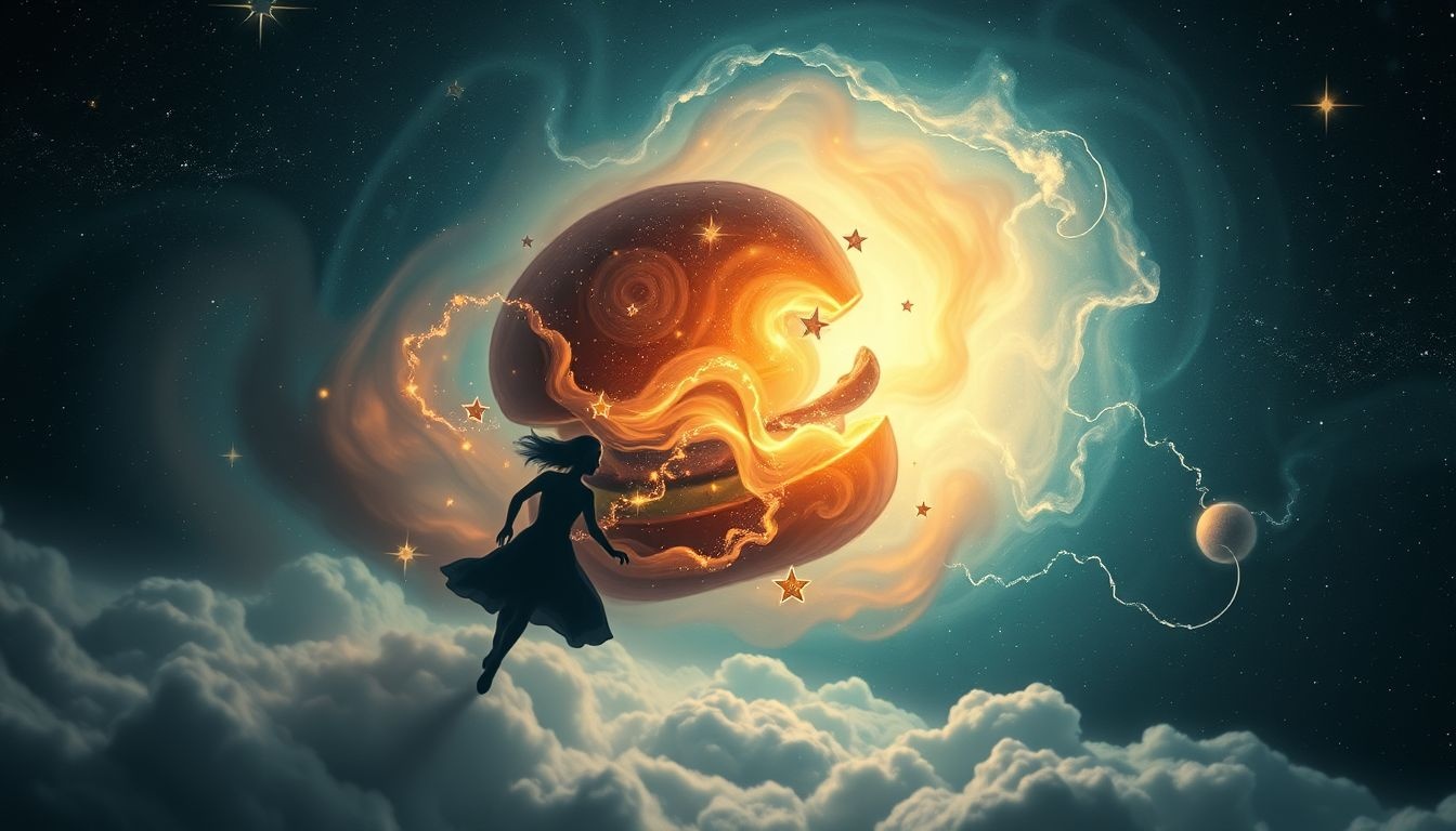 Dromen over achtervolgende hamburgers symboliseren onvervulde verlangen en stress.