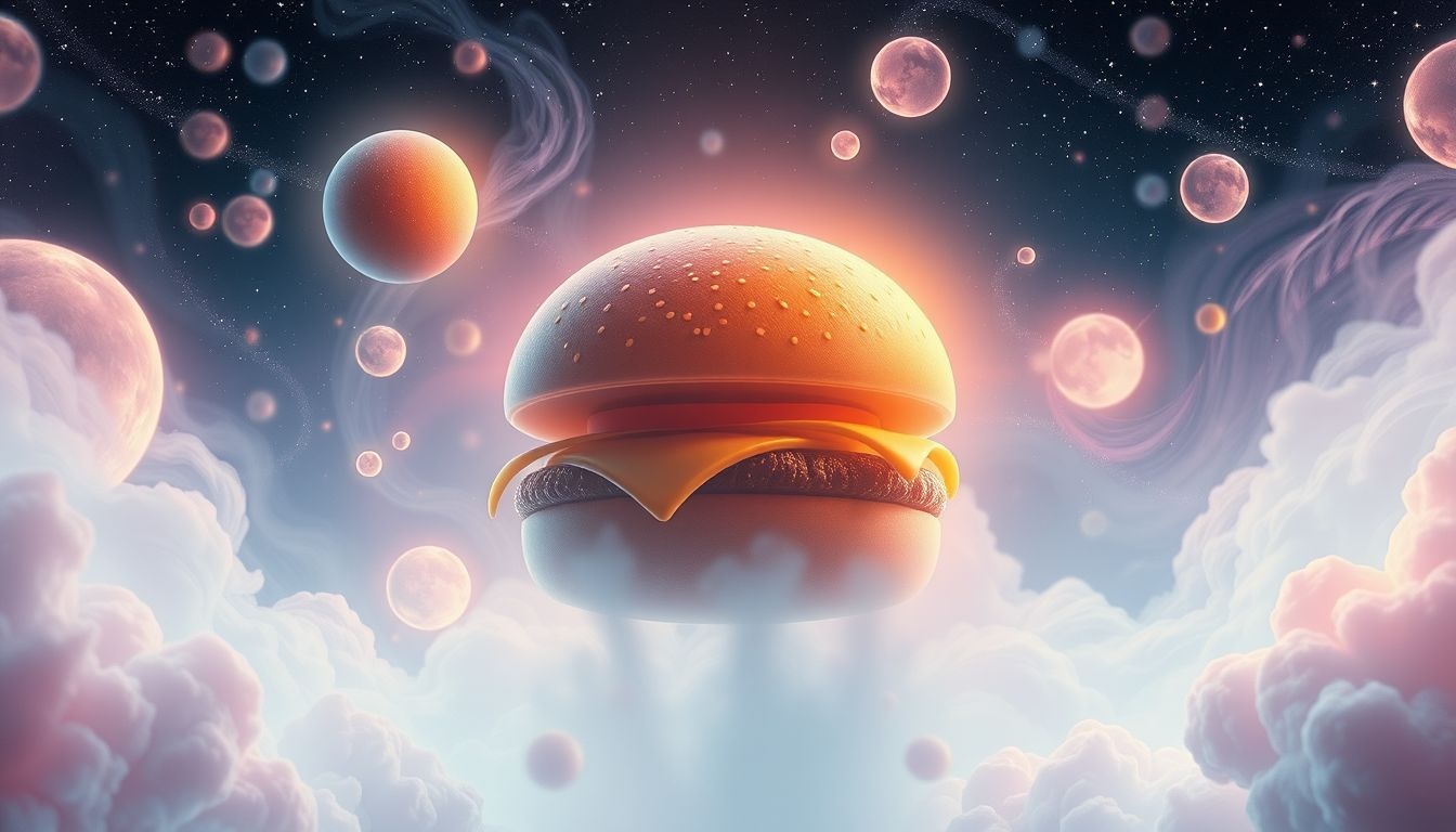 Dromen over hamburgers symboliseert vaak verlangen naar comfort en voldoening.