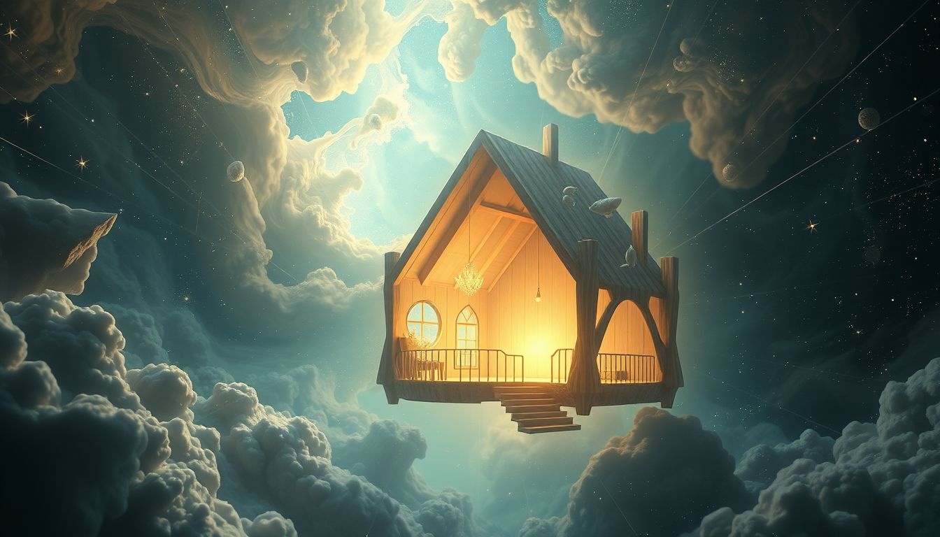 Een zolder in dromen symboliseert verborgen herinneringen of geheimen.