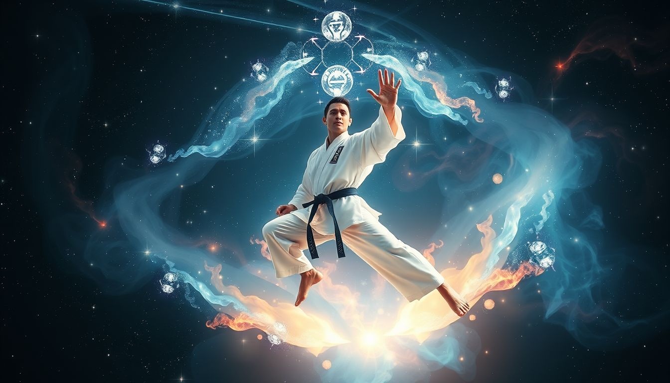 Dromen over een karate-expert symboliseren vaak persoonlijke groei en discipline.