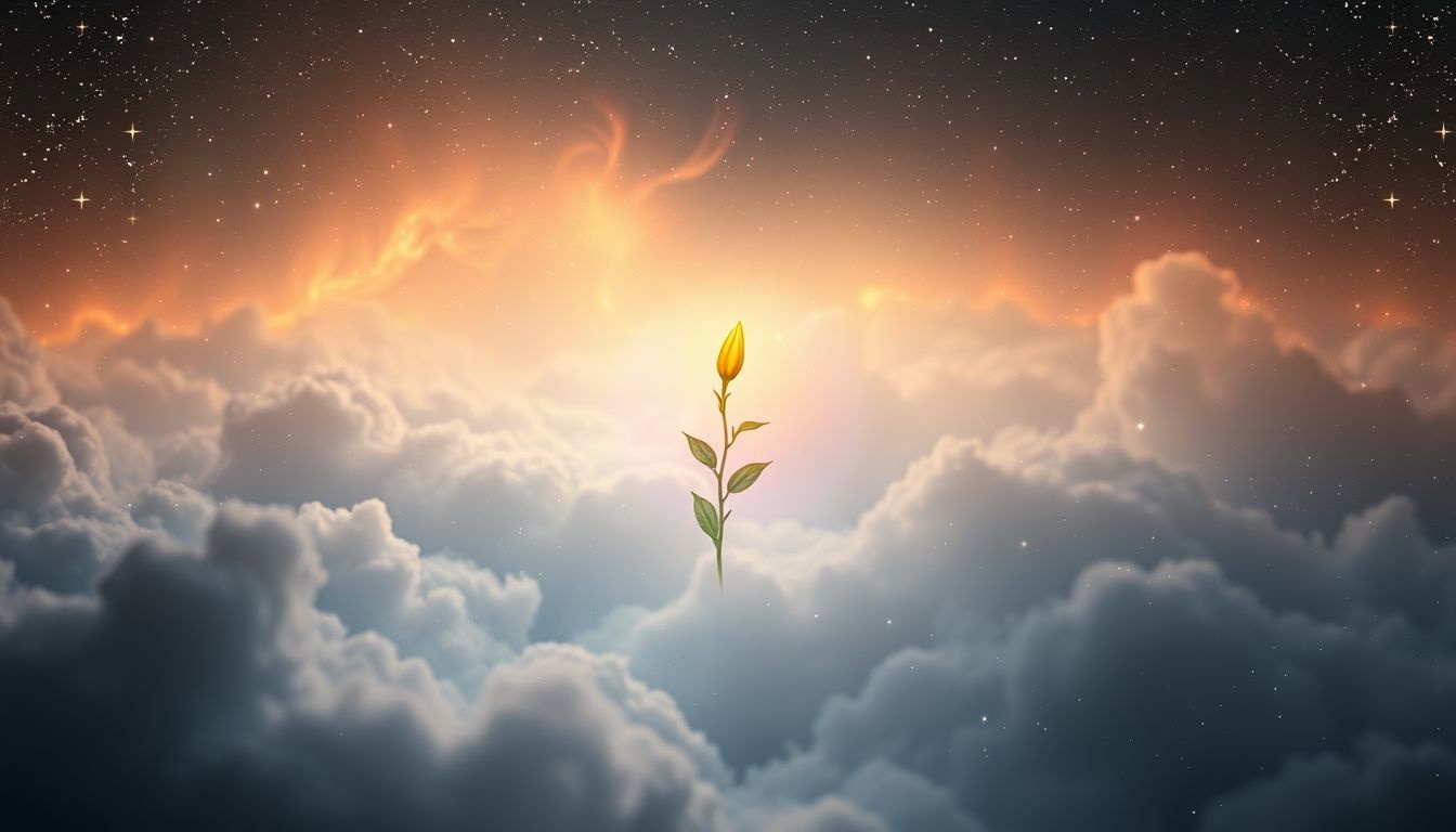 Dromen over kleine knoppen symboliseren nieuwe groeimogelijkheden en potentieel.