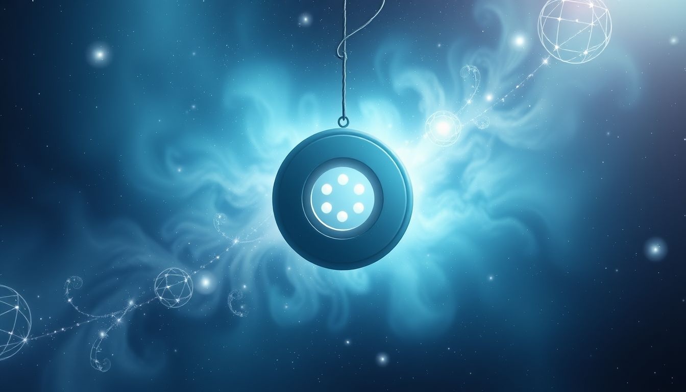 Een vastzittende knop symboliseert obstakels in persoonlijke groei.