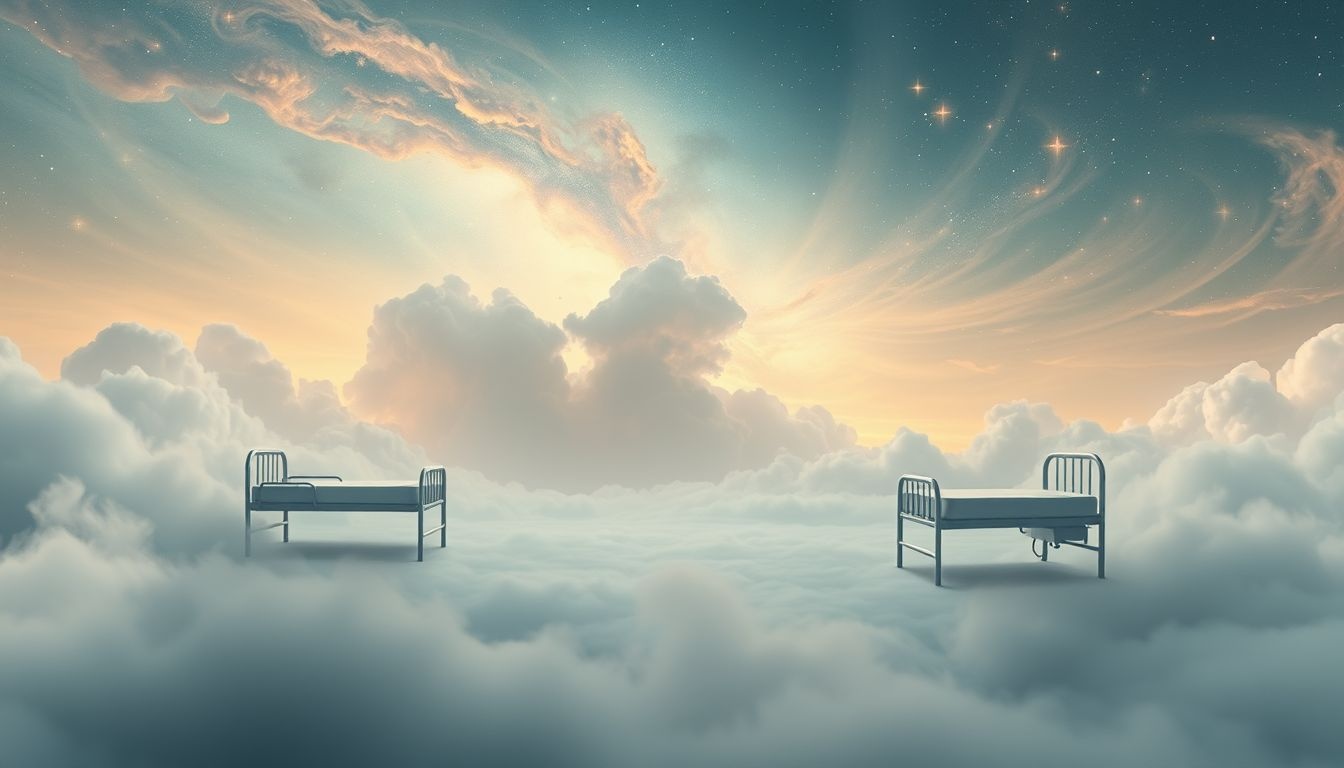 Dromen over lege verpleegafdelingen symboliseren vaak isolement en innerlijke eenzaamheid.