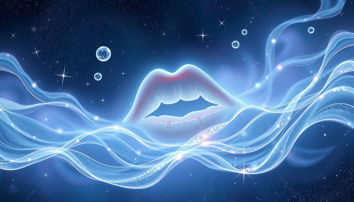 Een natte mond in dromen symboliseert vaak onuitgesproken emoties.