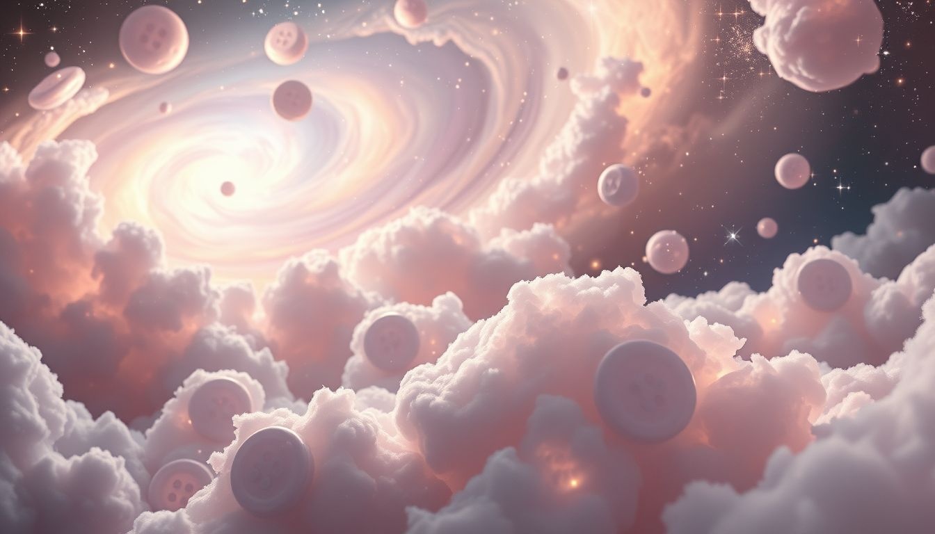 Dromen over plastic knoppen symboliseren kunstmatige controle en oppervlakkigheid.