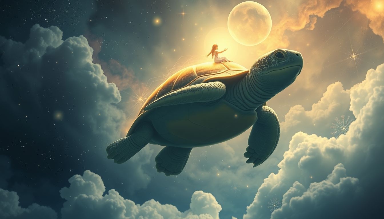 Dromen over een schildpad die je redt symboliseert beschermende kracht.