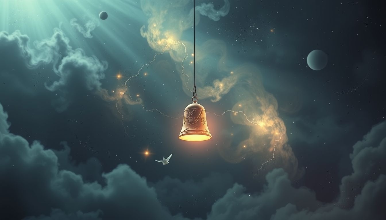 Dromen over stille stormklokken symboliseren onuitgesproken waarschuwingen en intuïtie.