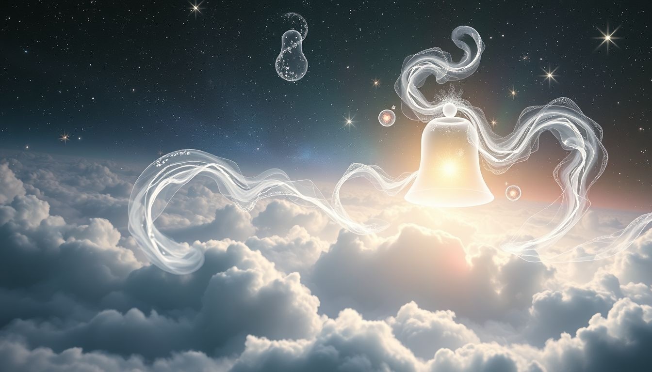 Dromen over stormklok en geboorte symboliseren nieuw begin in chaos.