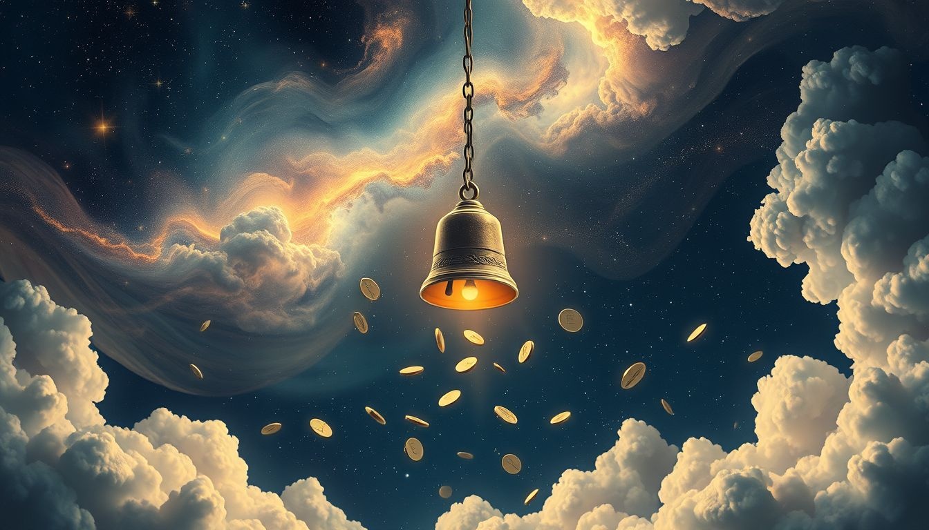 Dromen over stormklokken waarschuwen voor naderende financiële problemen.