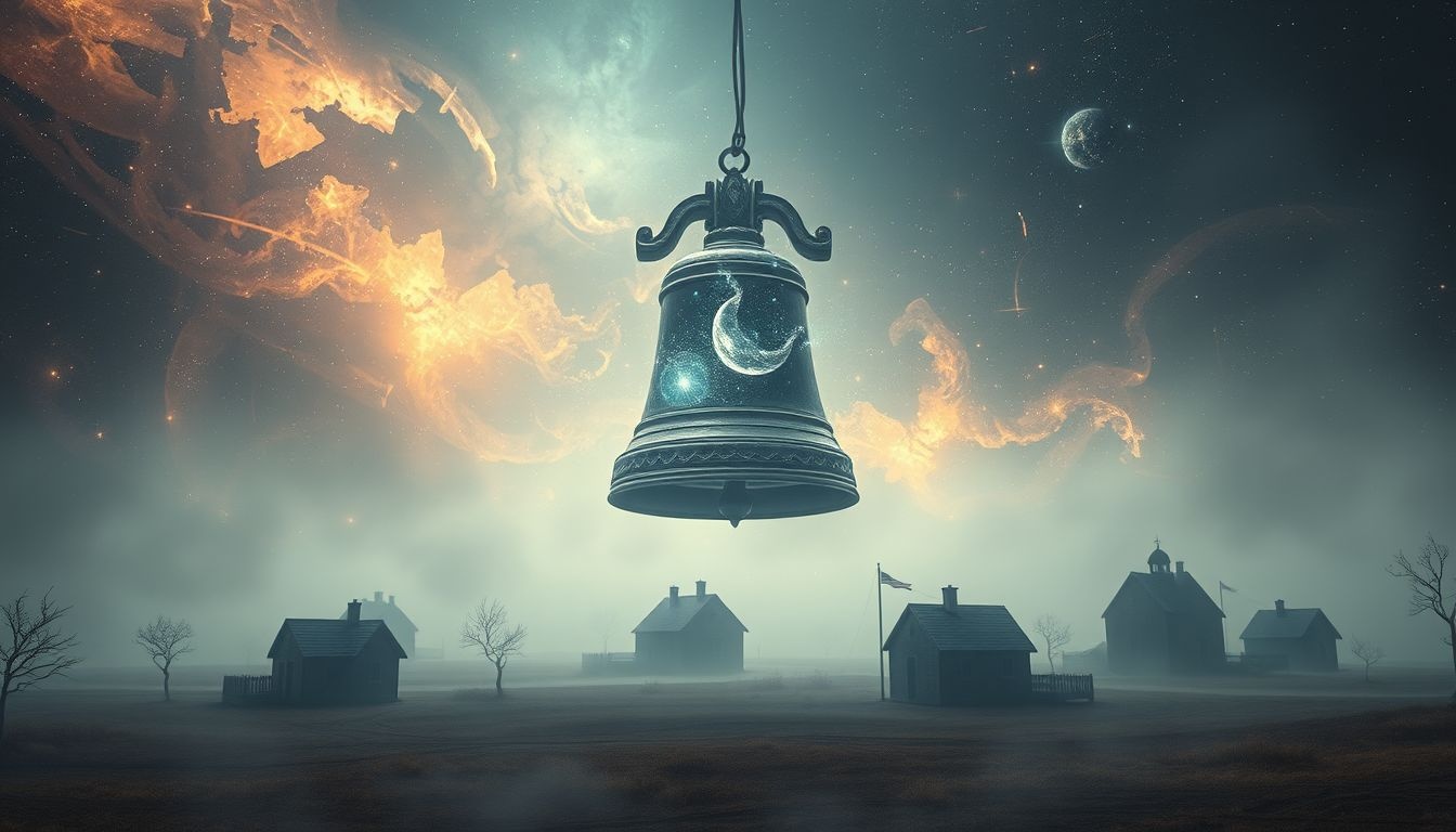 Dromen over stormklokken in verlaten dorpen symboliseren waarschuwing en isolement.