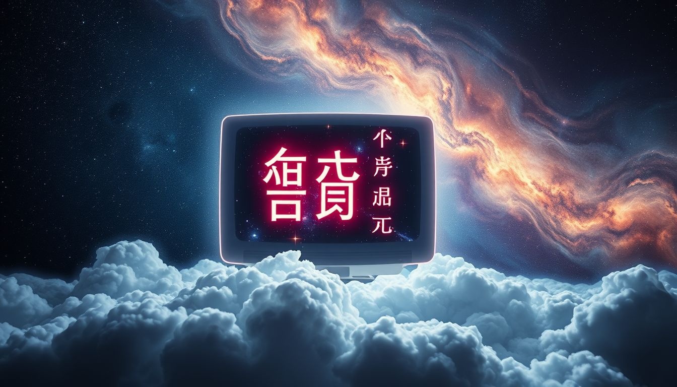 Dromen over tv in onbekende taal symboliseert onbekende levensinzichten.