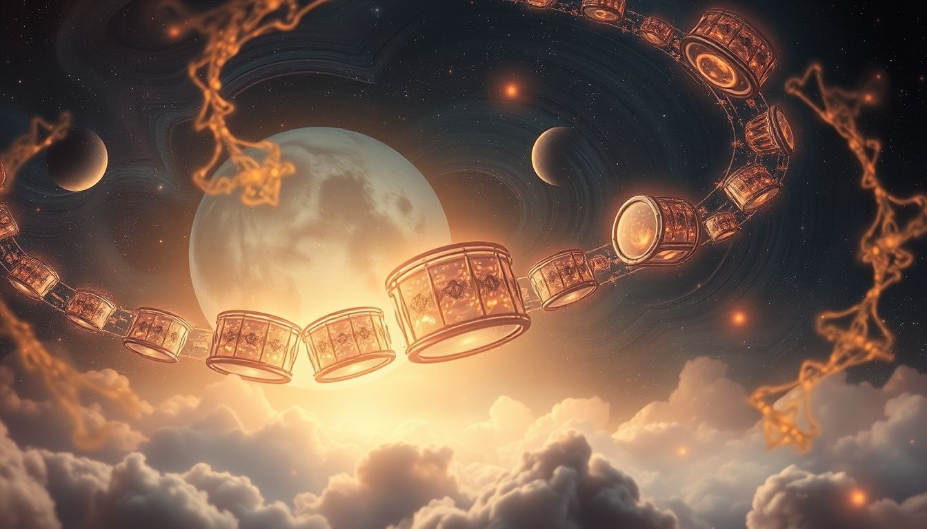 Dromen over trommels in optochten symboliseren ritme en sociale verbondenheid.