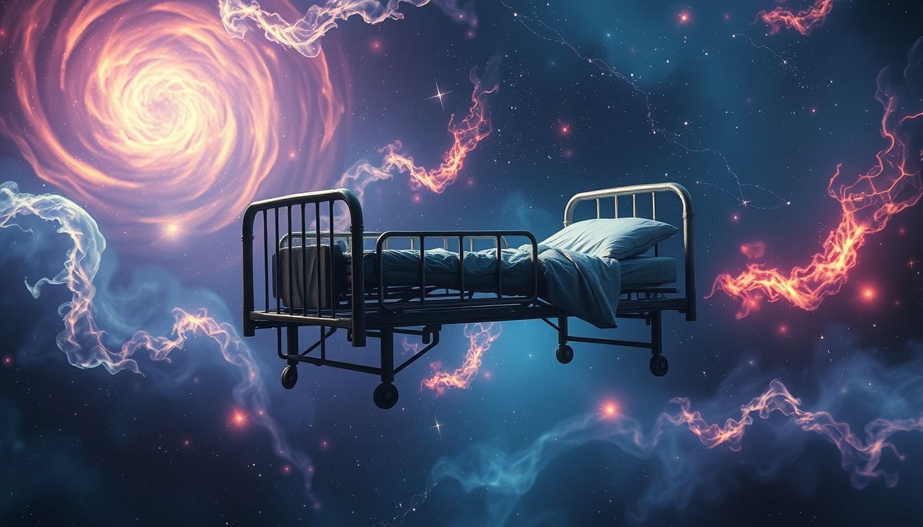 Dromen over vies ziekenbed symboliseren vaak innerlijke onrust en nare gevoelens.