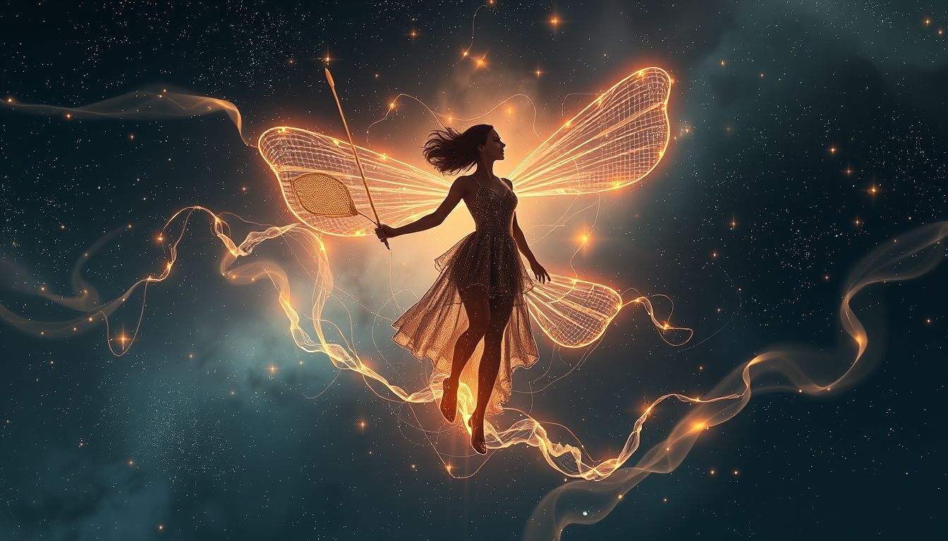 Dromen over vliegenmeppers symboliseren controle over storende invloeden.