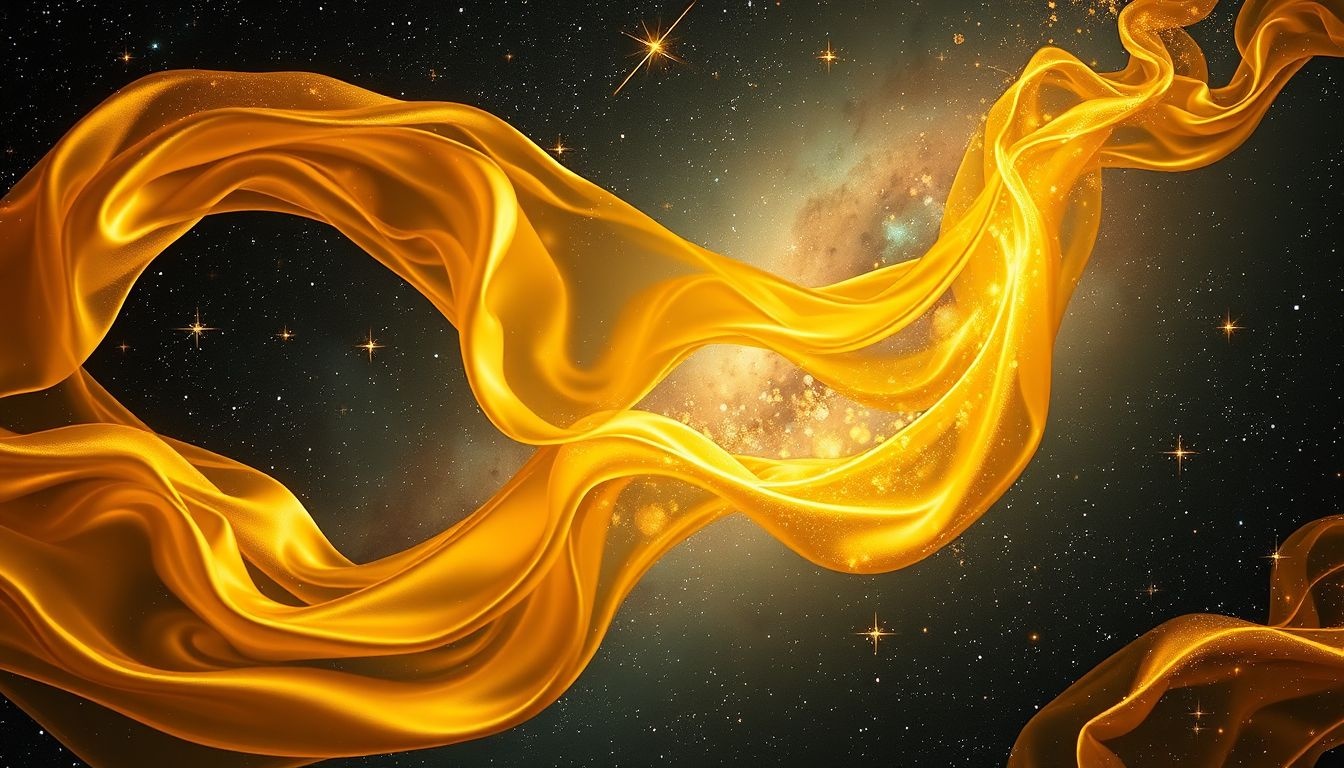 Dromen over gouden taft symboliseert vaak rijkdom en innerlijke kracht.