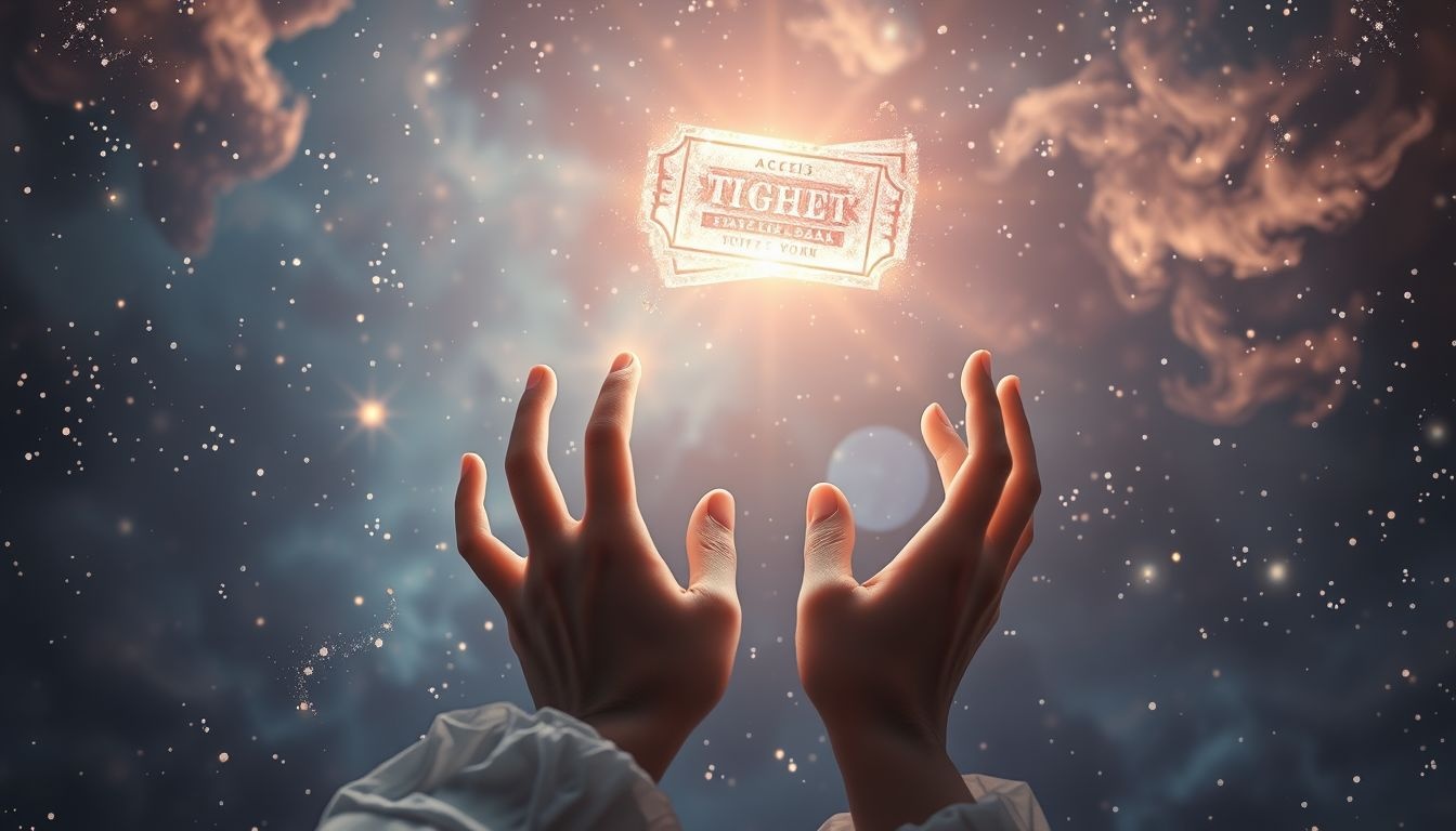 Dromen over gala-tickets symboliseren verlangen naar erkenning en succes.