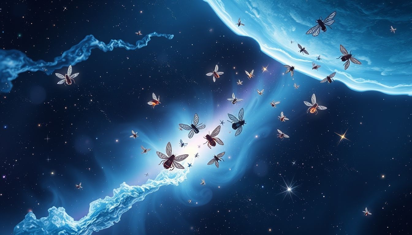 Dromen over vliegenmeppers symboliseert controle over irritaties en problemen.