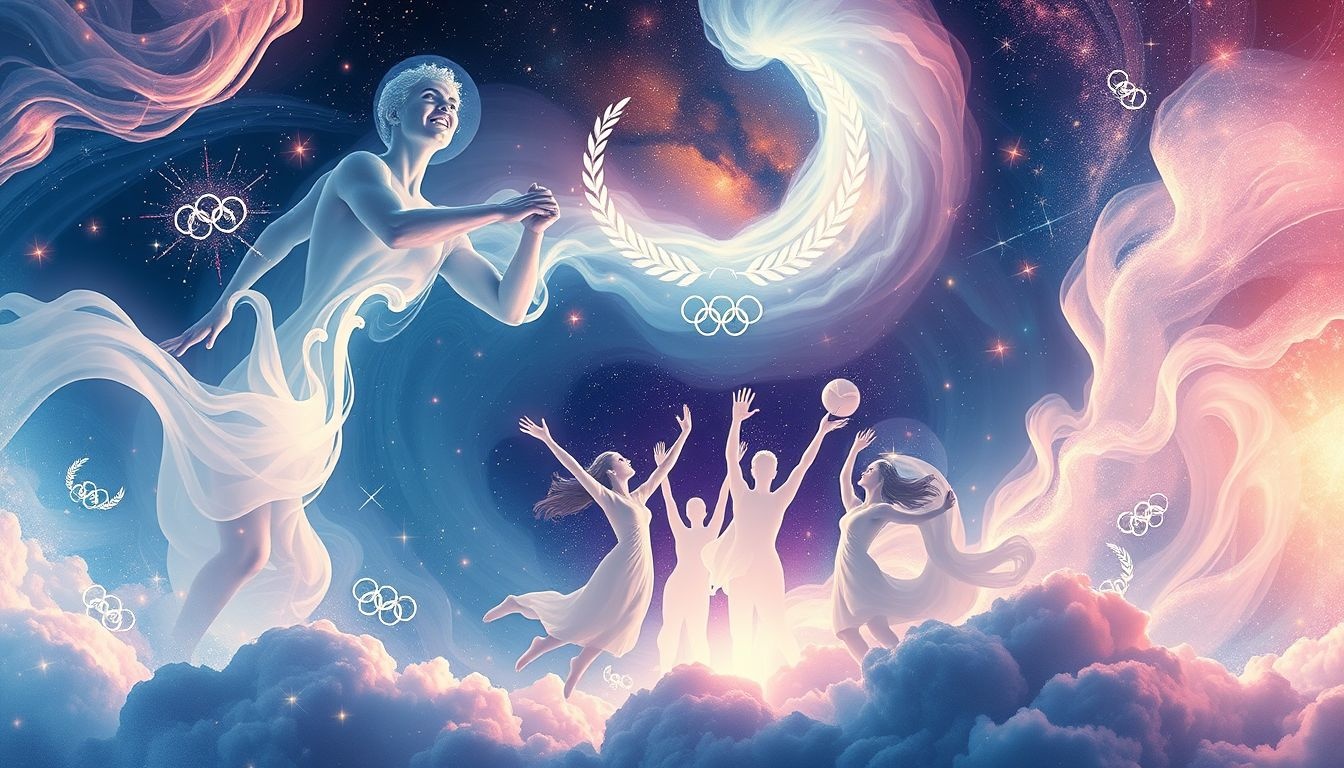 Dromen over Olympisch winnen symboliseert triomf en persoonlijke voldoening.