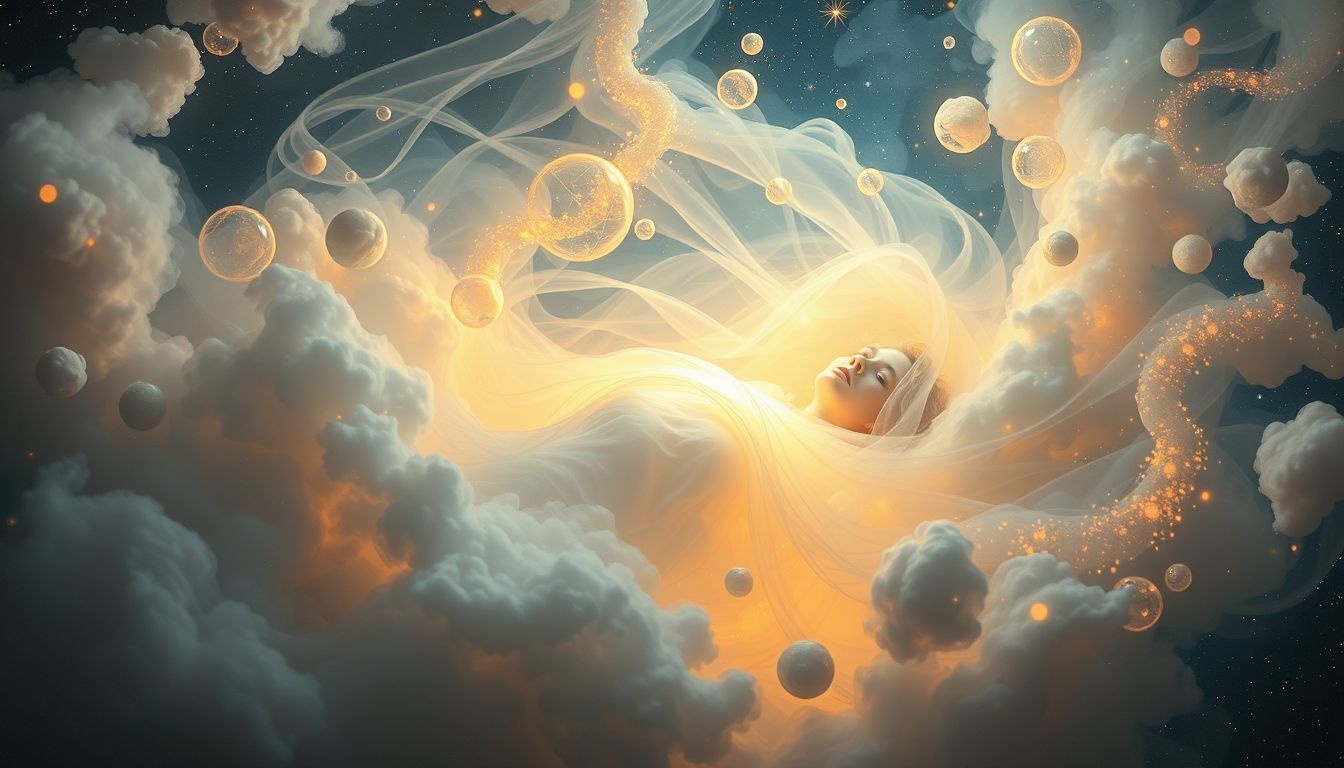 Dromen over slapen zonder wakker worden symboliseren ontsnapping aan stress.