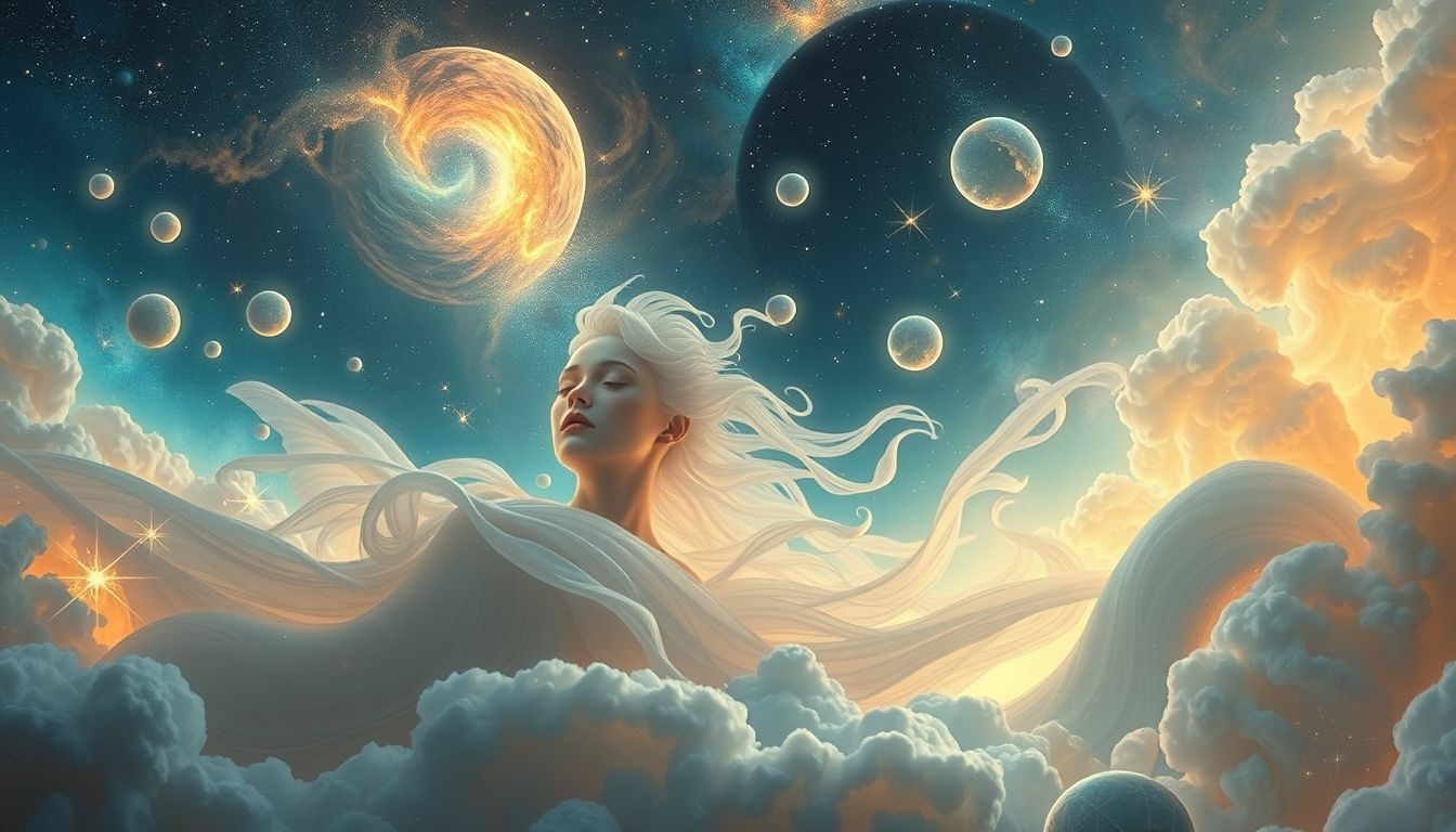 Dromen over slapen symboliseert vaak persoonlijke groei en transformatie.