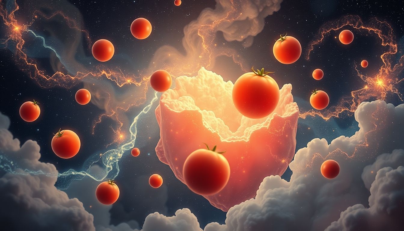 Dromen over tomaten en kaas symboliseren vaak harmonie en genot.