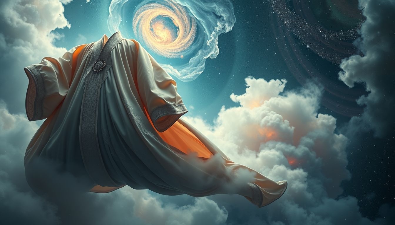 Dromen over te grote klederdracht symboliseert ongemakkelijkheid met identiteit.