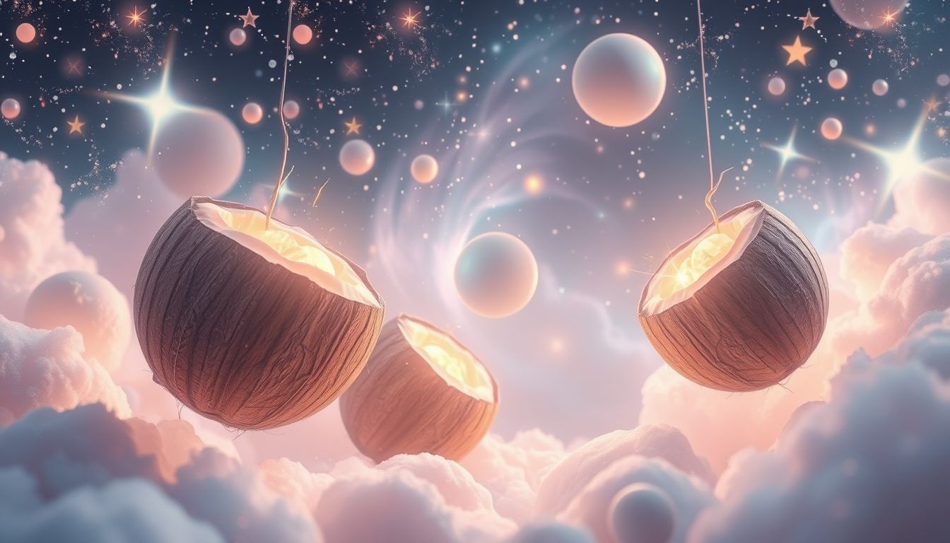 Dromen over vallende kokosnoten symboliseren onverwachte veranderingen in je leven.