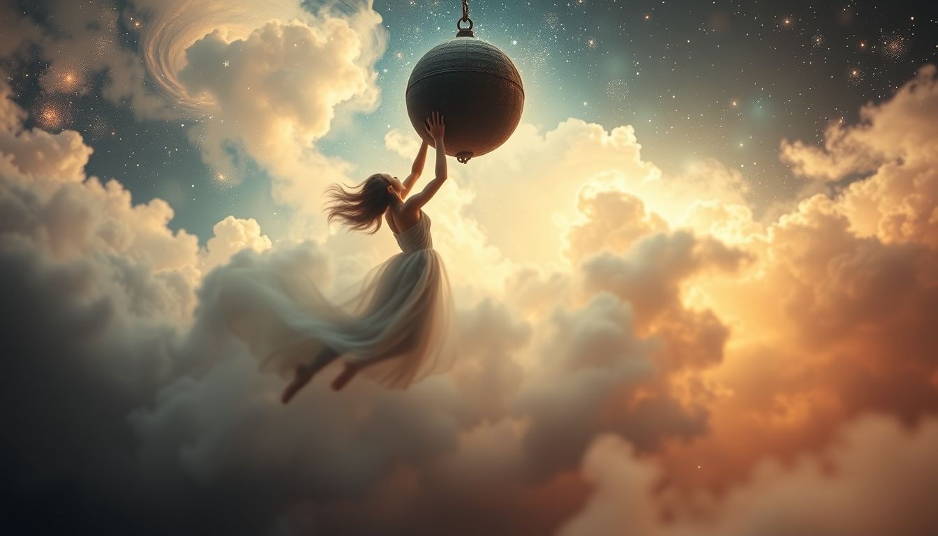 Dromen over waggelen met last weerspiegelt emotionele of mentale belasting.