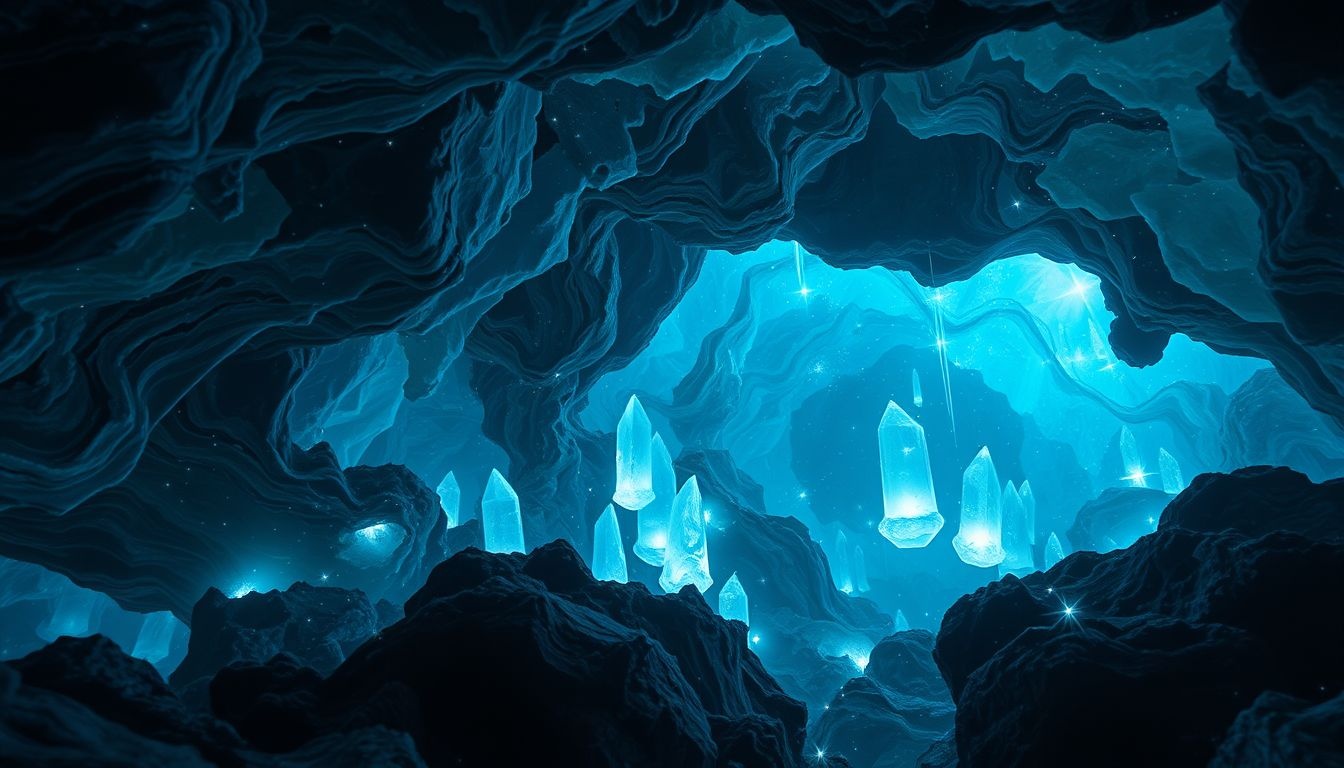 Het vinden van azuriet symboliseert intuïtie en spirituele groei.