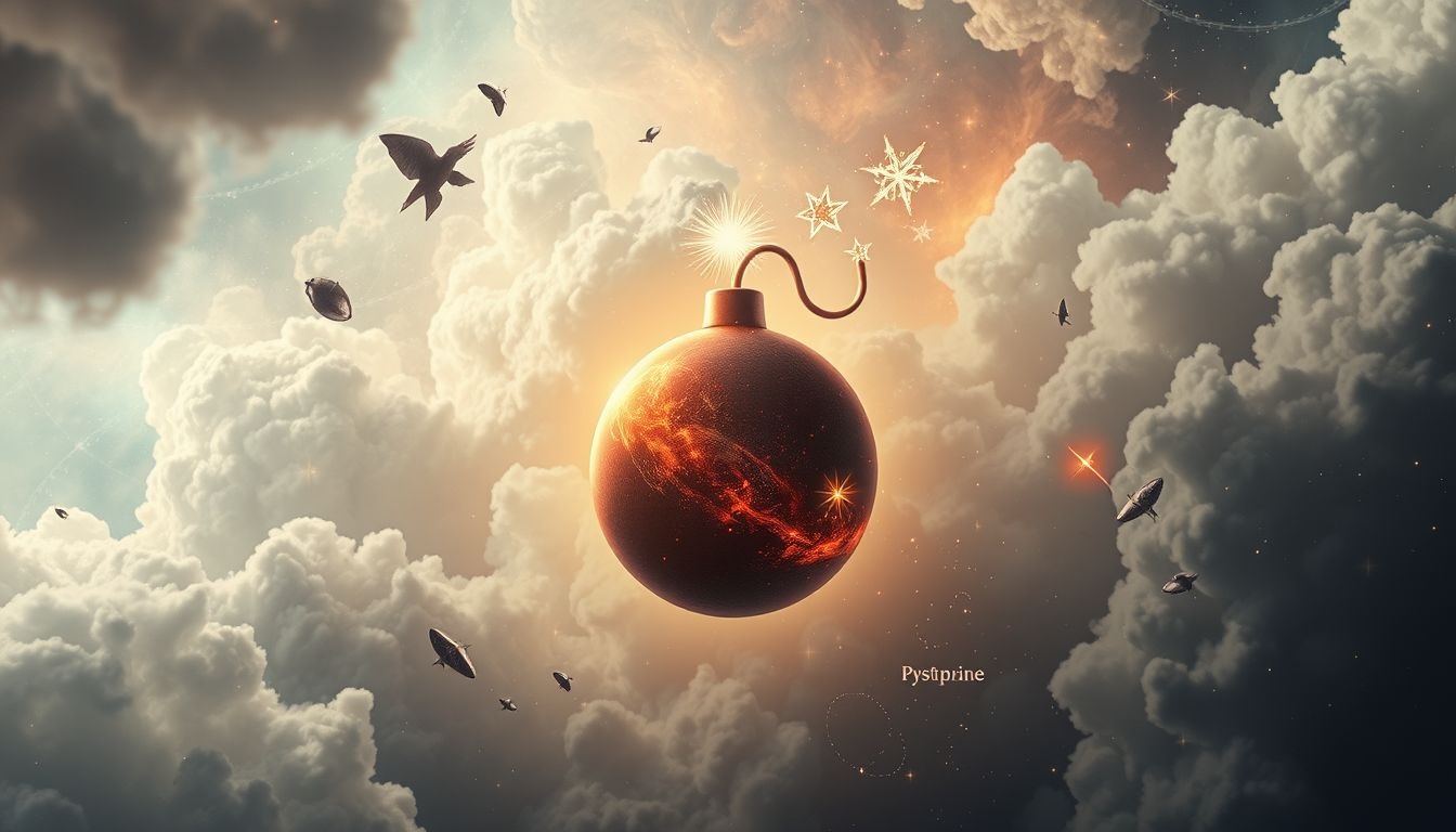 Dromen over bommen symboliseren vaak onderdrukte emoties en stress.