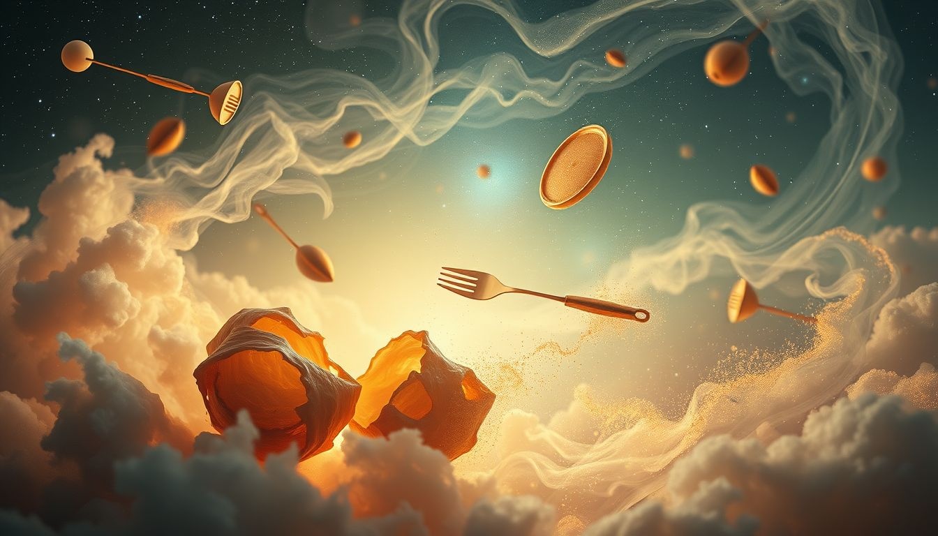 Dromen over bedorven voedsel symboliseert angst voor mislukkingen.